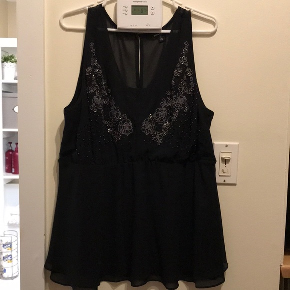 Torrid size 1 dressy top. - Picture 2 of 8